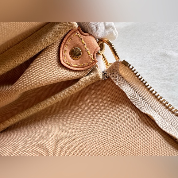 ✨ᴿᵃʳᵉ✨LOUIS VUITTON Eva Clutch Damier Azur - Picture 17 of 17